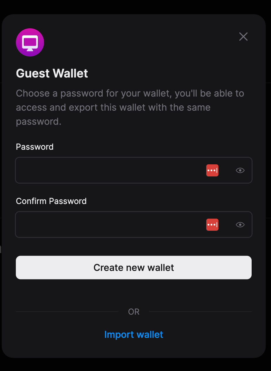 Connect Wallet